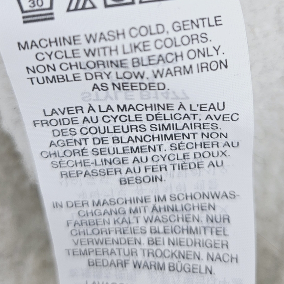 J. Crew Oversized Boyfriend Hoodie Sweatshirt — Heathered Gray S - Picture 8 of 8